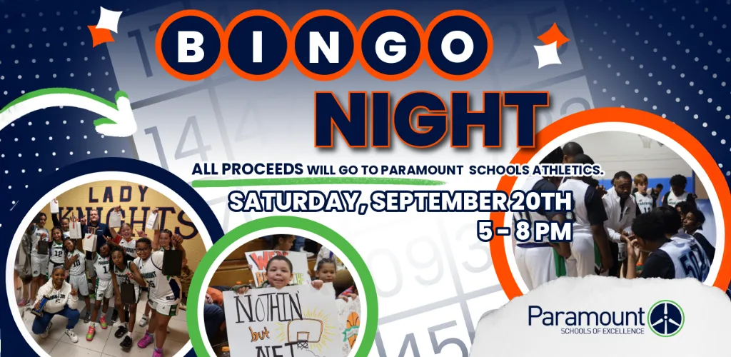 Paramount Bingo Night Flyer