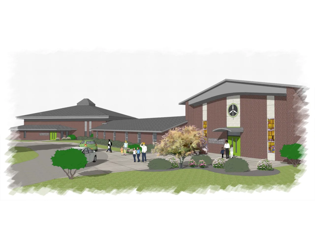 GISA building mockup